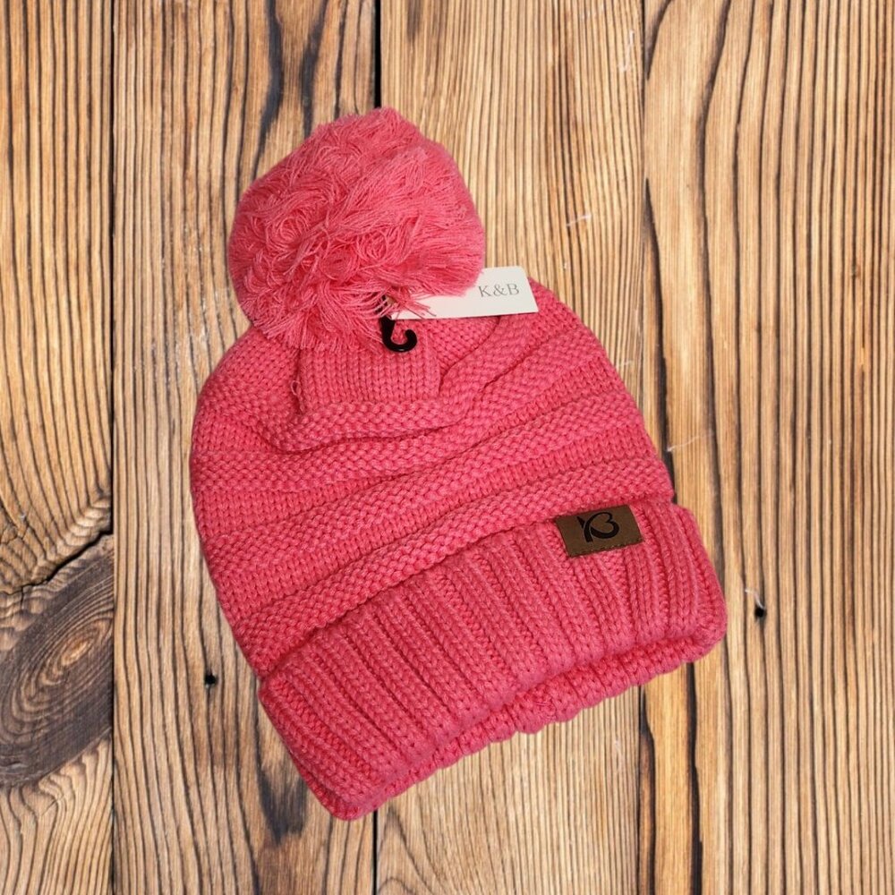 pom pom stocking hat